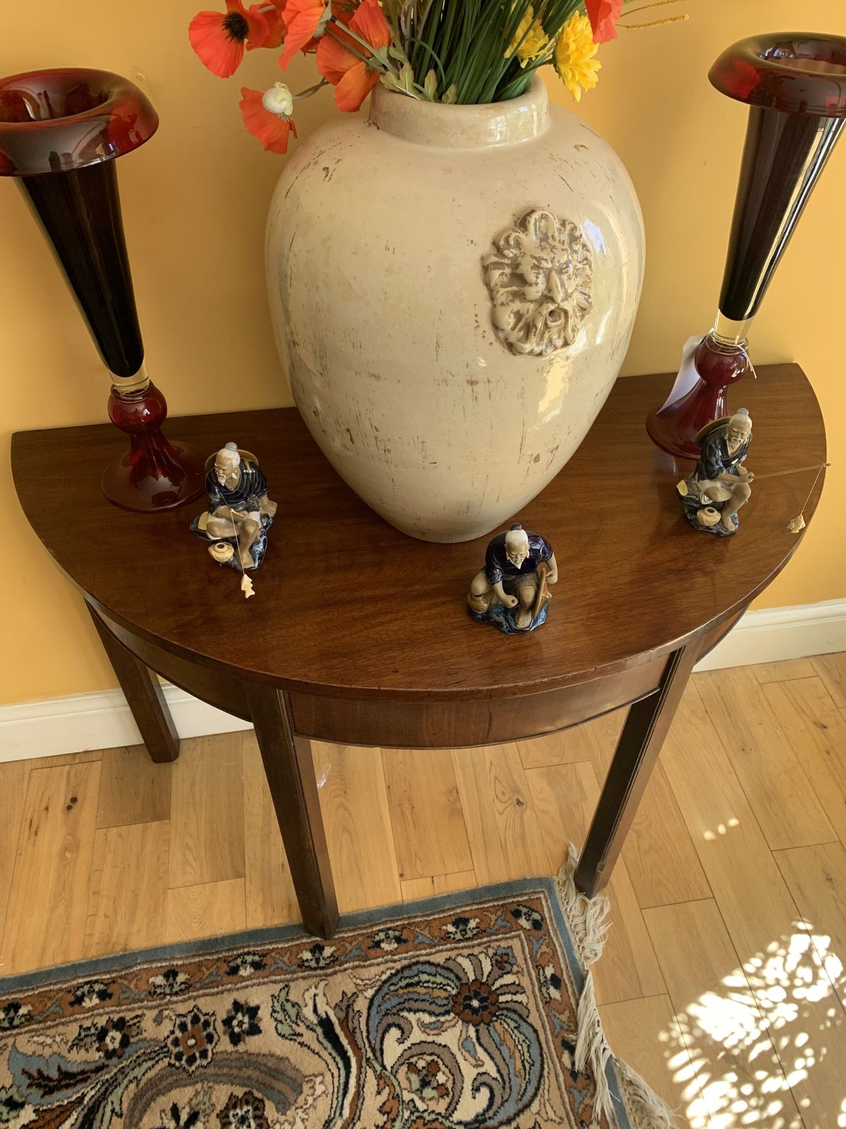 A Pair Of Georgian Mahogany Console Tables photo buy