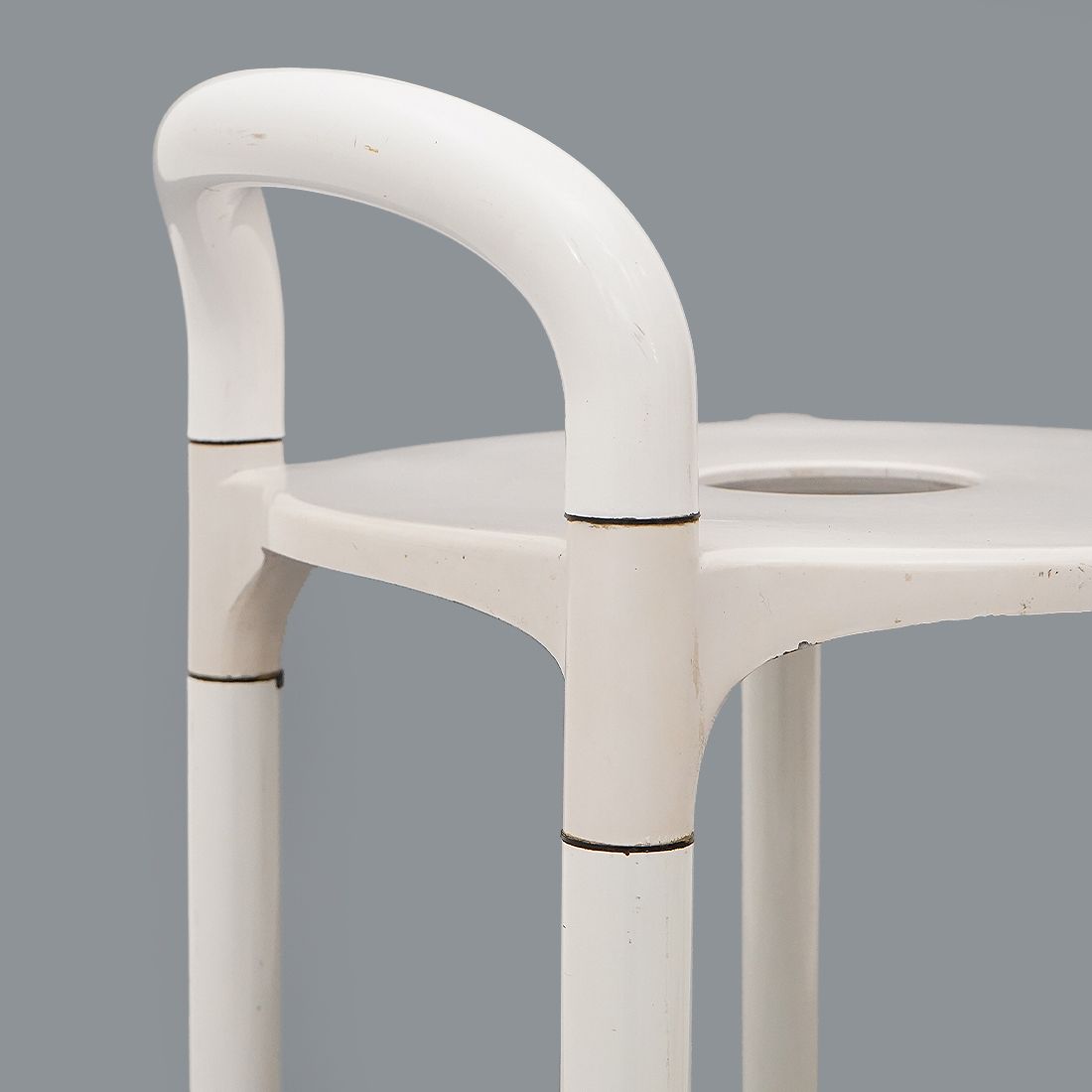 Pair Of Stools By Anna Castelli Ferrieri For Kartell, 1980s photo vintage