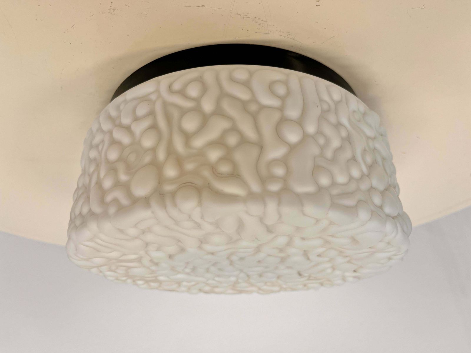 Midcentury Wall Or Ceiling Lamps, Flushmount, 1970s   Up To 15 Pieces photo vinterior
