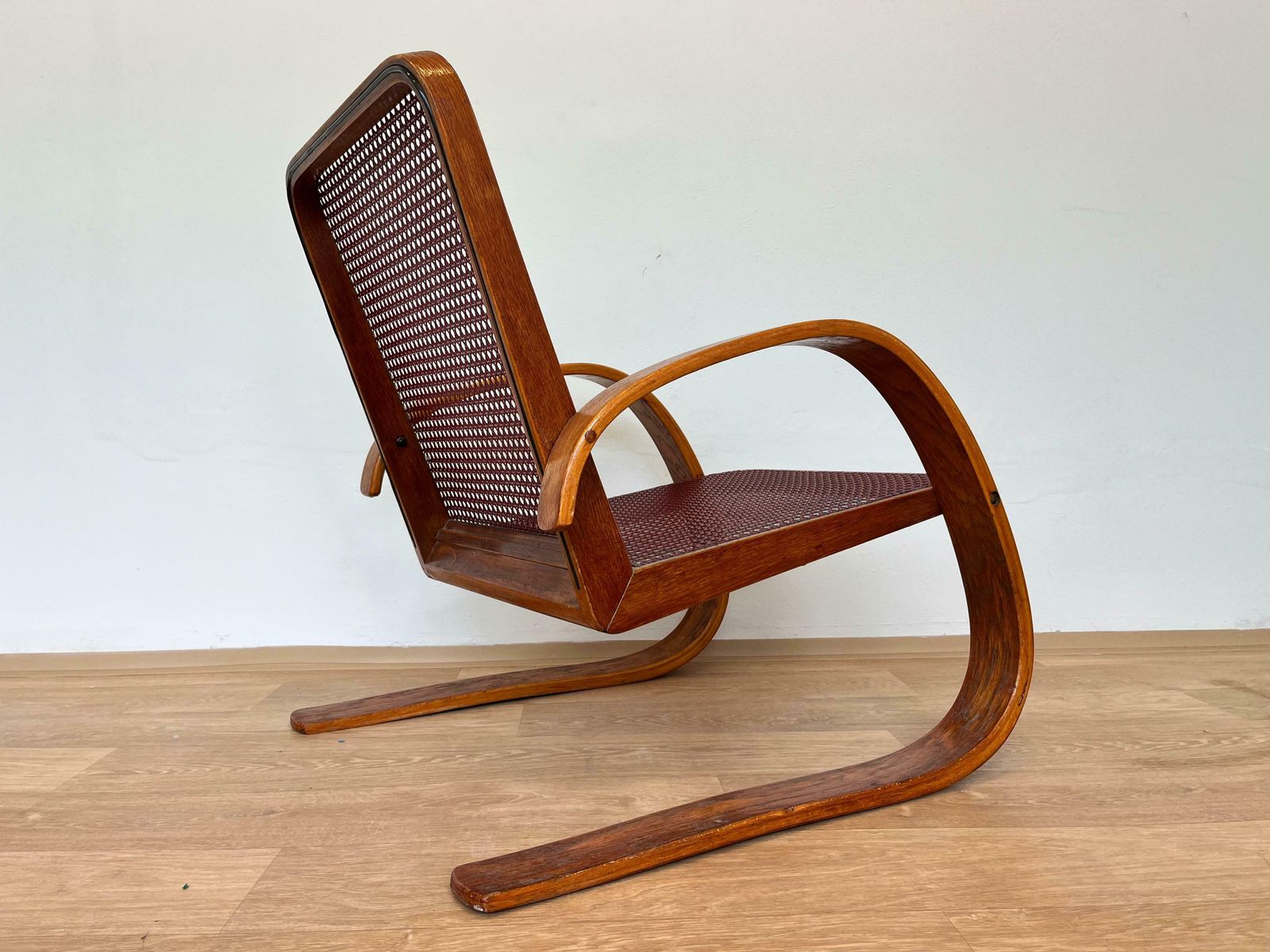 Very Rare Armchair By Miroslav Navrátil For Zdeněk Plesník   1940s photo Furniture