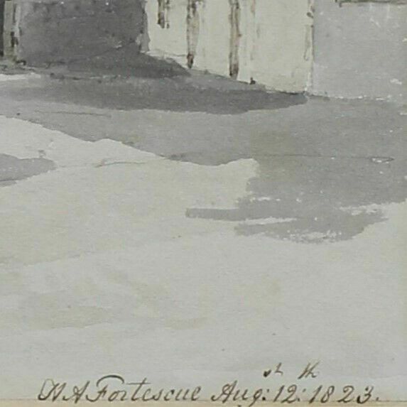 Watercolour By Henrietta Anne Fortescue. Peak Of Derby photo for sale