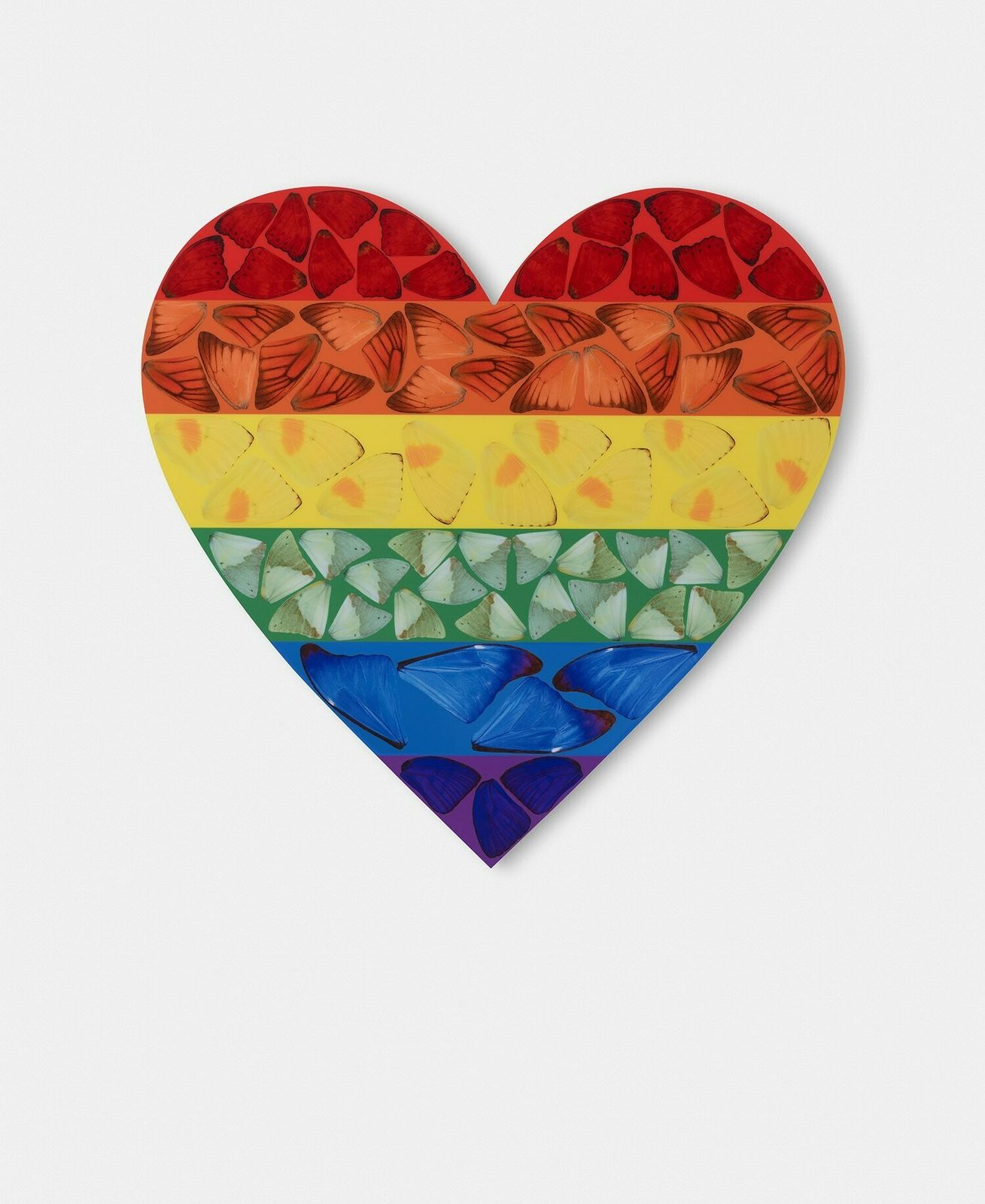 Damien Hirst Butterfly Heart Small H7 4