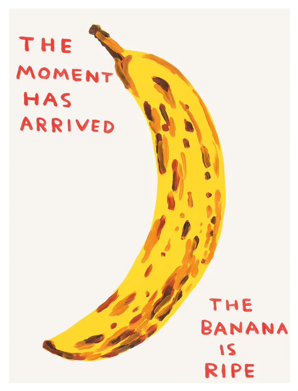 David Shrigley The Moment Has Arrived