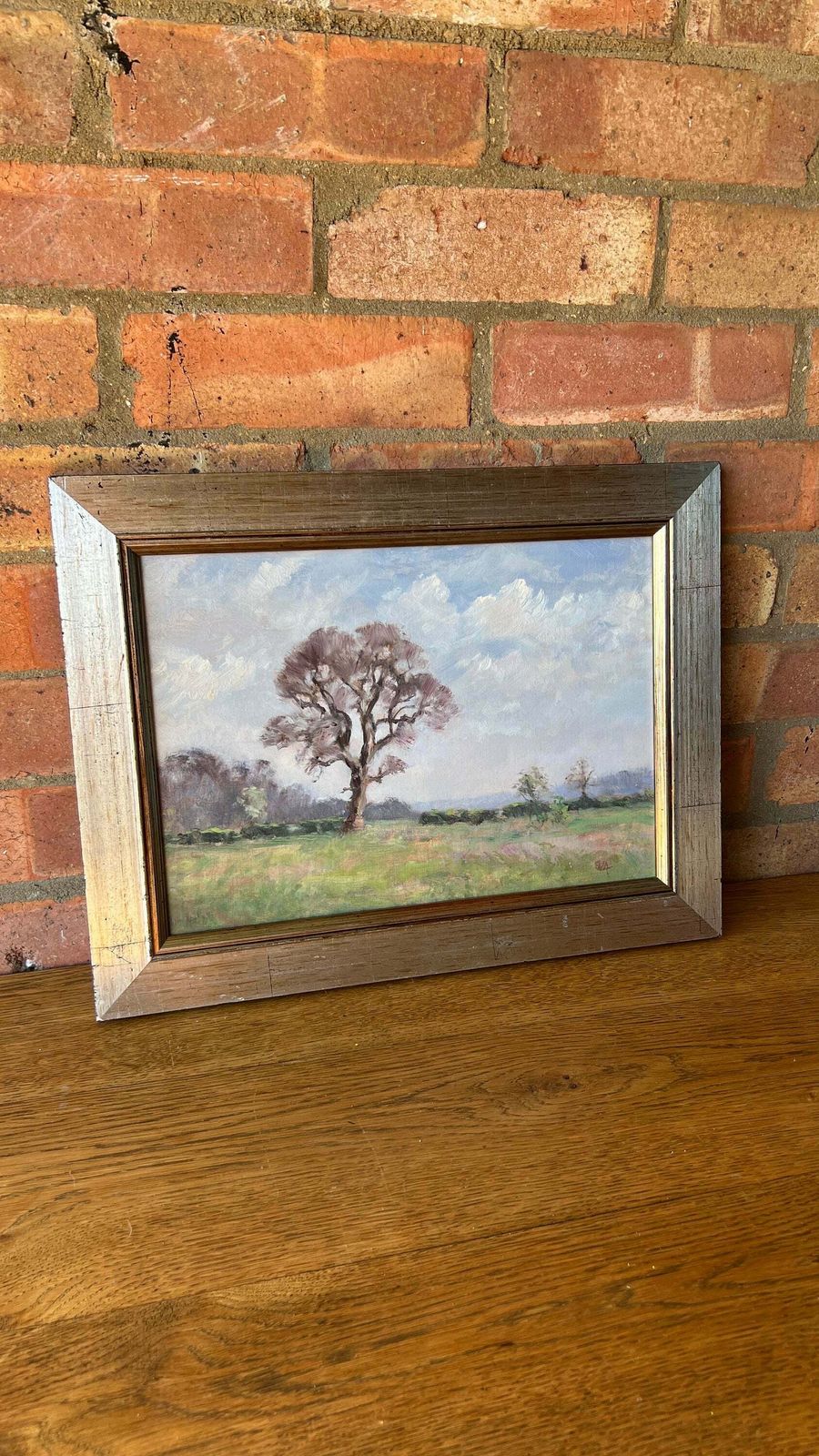 Original Signed & Framed Oil Painting “The Walnut Tree” Little Offley By Sheila Ashton