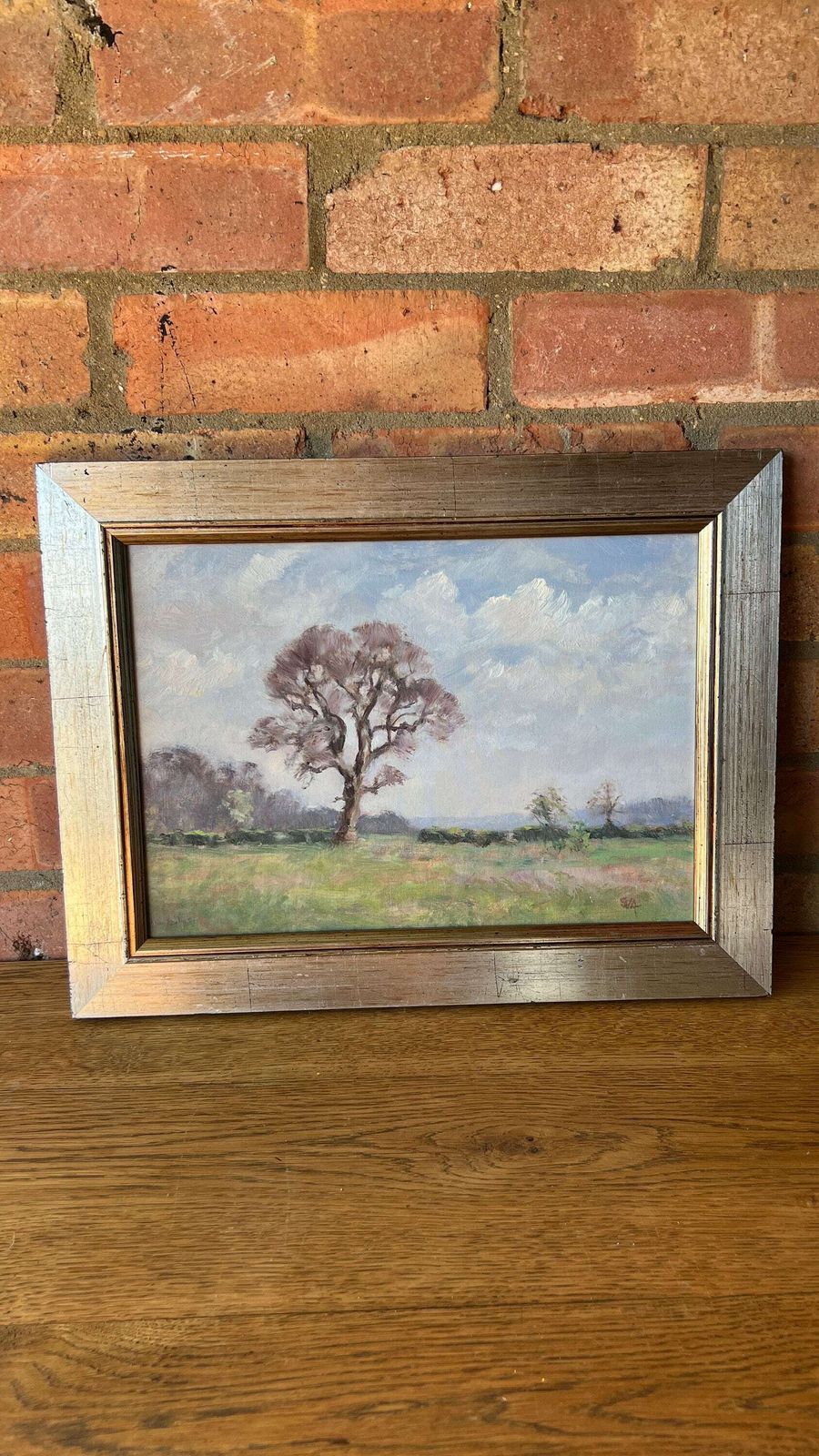 Original Signed & Framed Oil Painting “The Walnut Tree” Little Offley By Sheila Ashton photo furniture