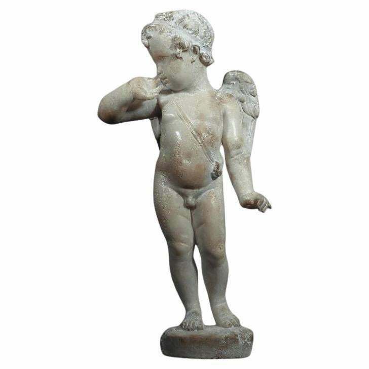 Sculpture Of An Angel, Xxth Century.