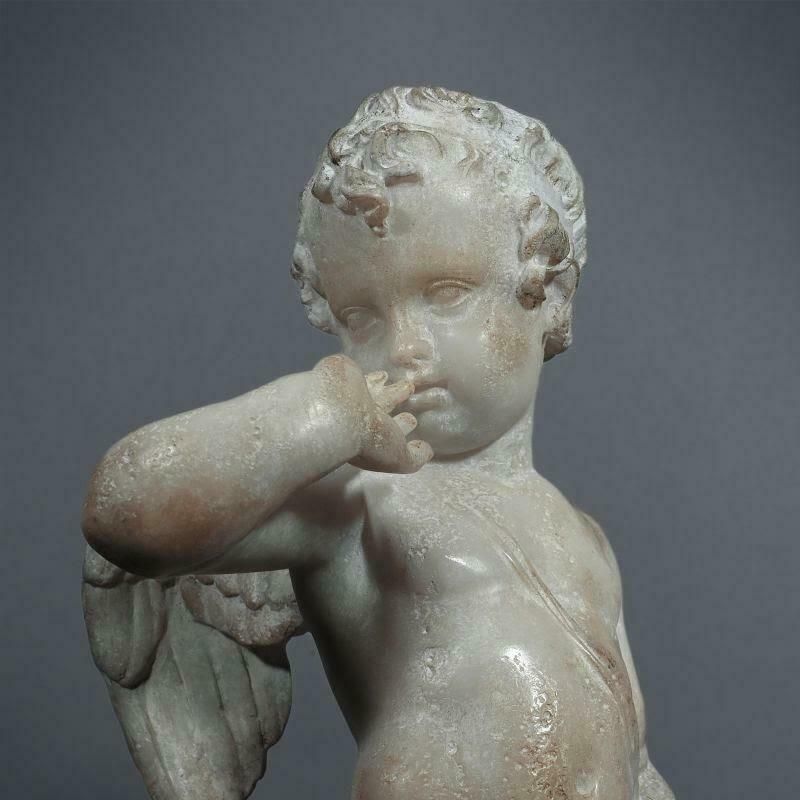 Sculpture Of An Angel, Xxth Century. photo for sale