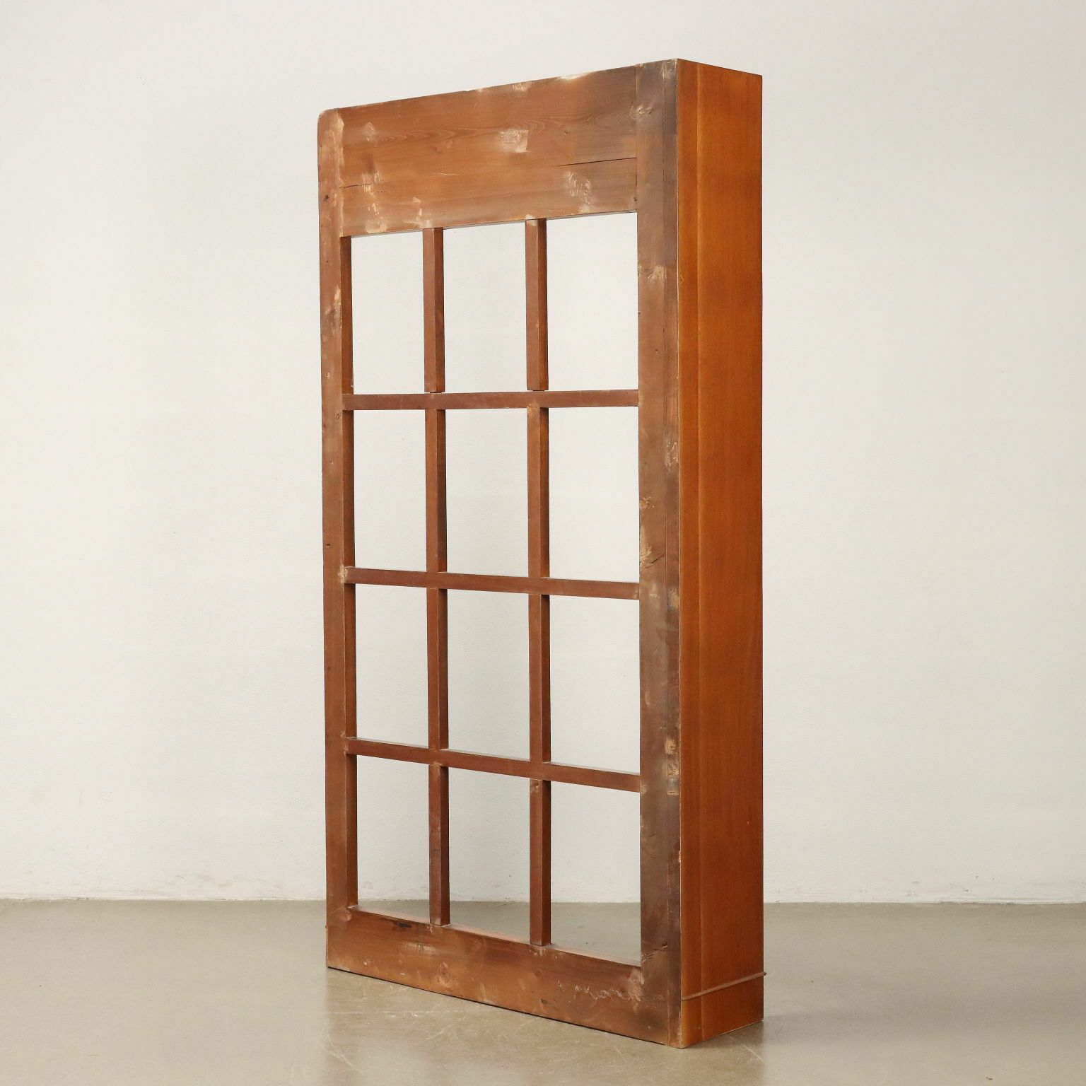 photo furniture Vintage 1940s Coat Stand Mahogany Veneer Italy