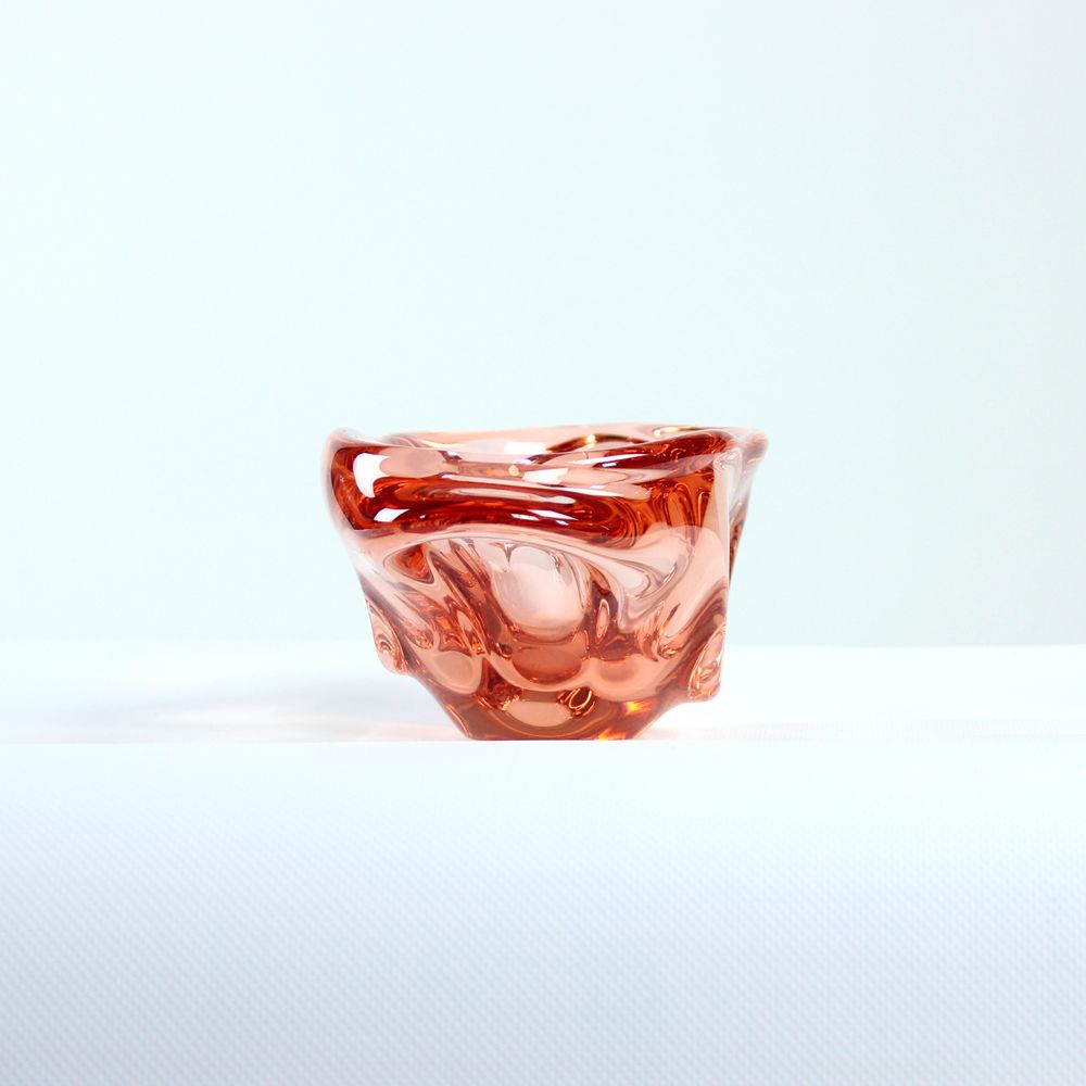 Art Glass Bowl By Josef Hospodka For Sklarny Chribska, 1960s photo Home Decor