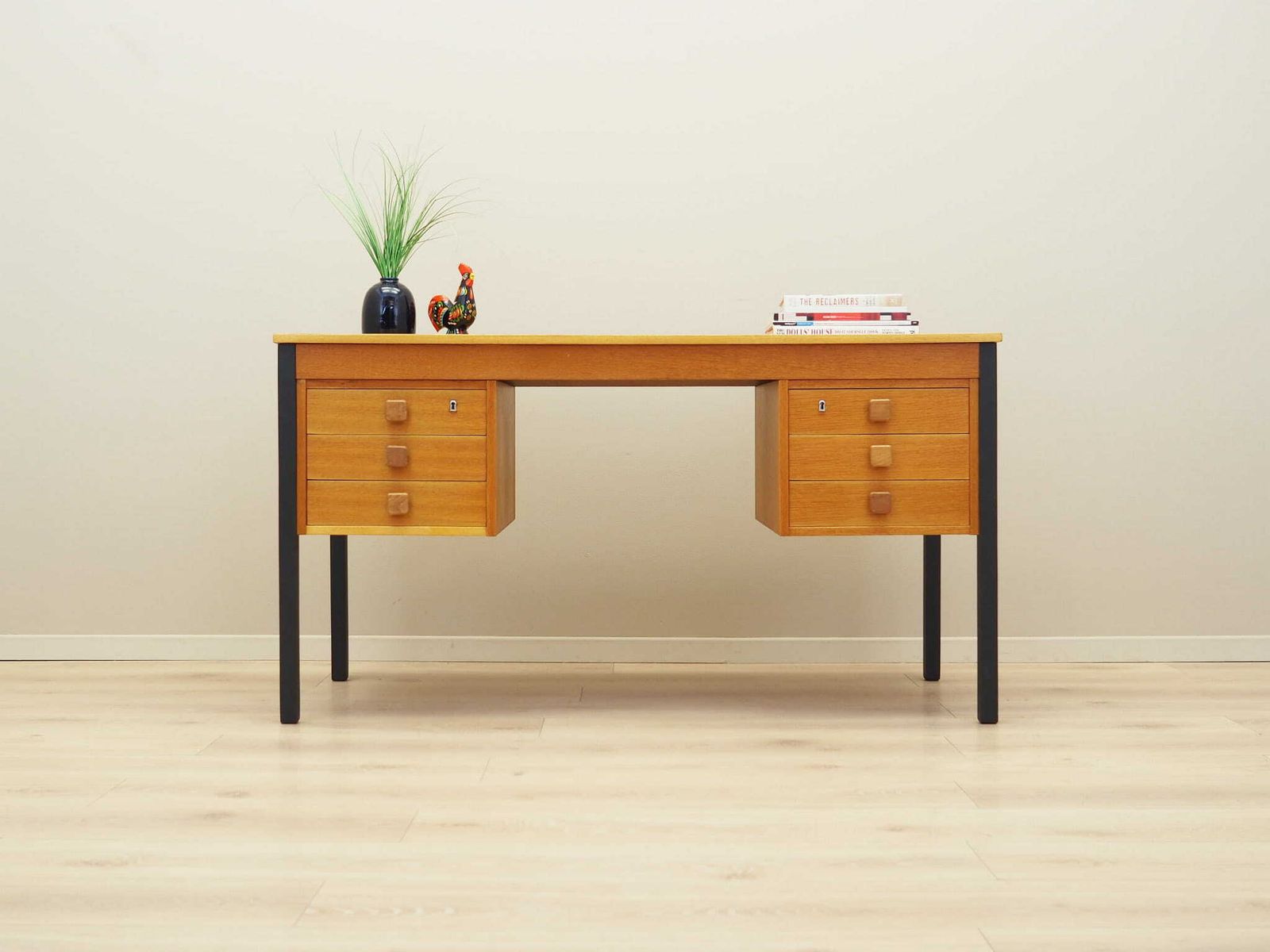 Ash Desk, Danish Design, 1970s, Manufacturer: Domino Møbler photo furniture