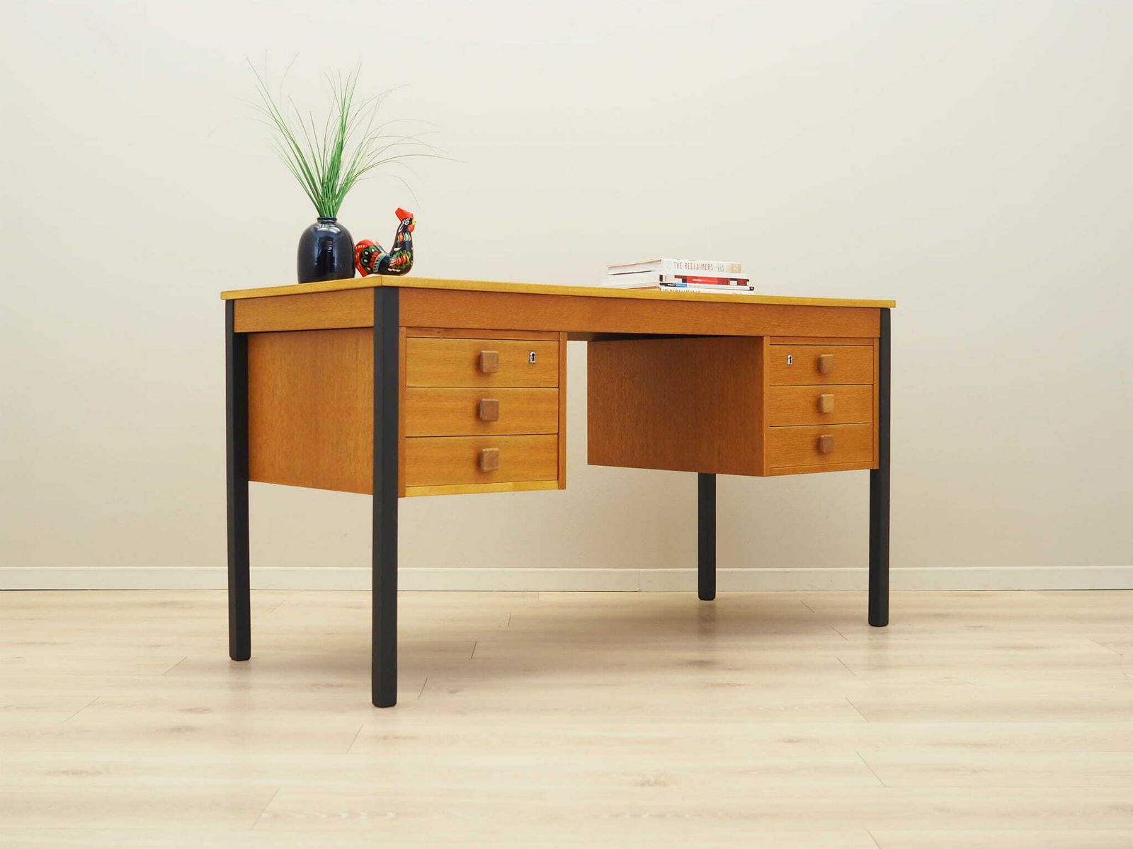 Ash Desk, Danish Design, 1970s, Manufacturer: Domino Møbler photo Furniture