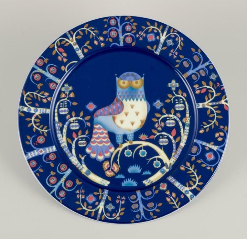 Iittala, Finland. Two Large Dinner Plates/Cover Plates In Porcelain. photo furniture