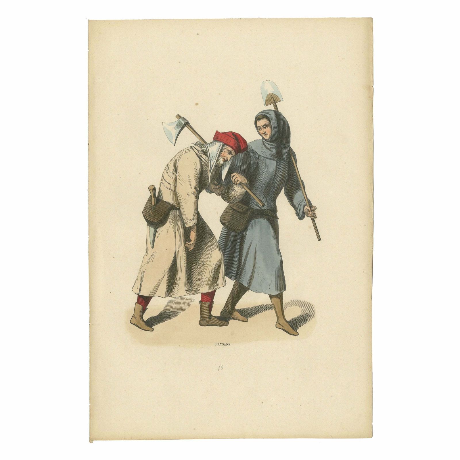Toil Of The Ages: Medieval Peasantry At Work, 1847