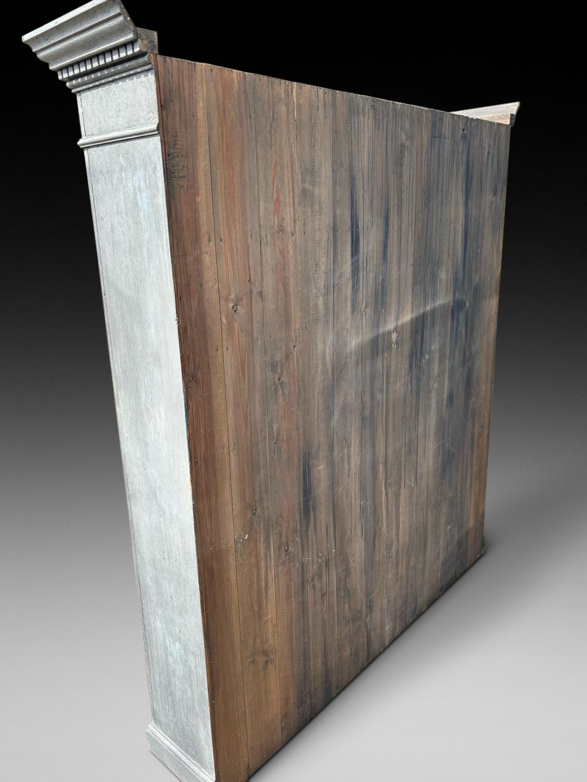 Distressed Painted Open Bookcase photo 3375.0