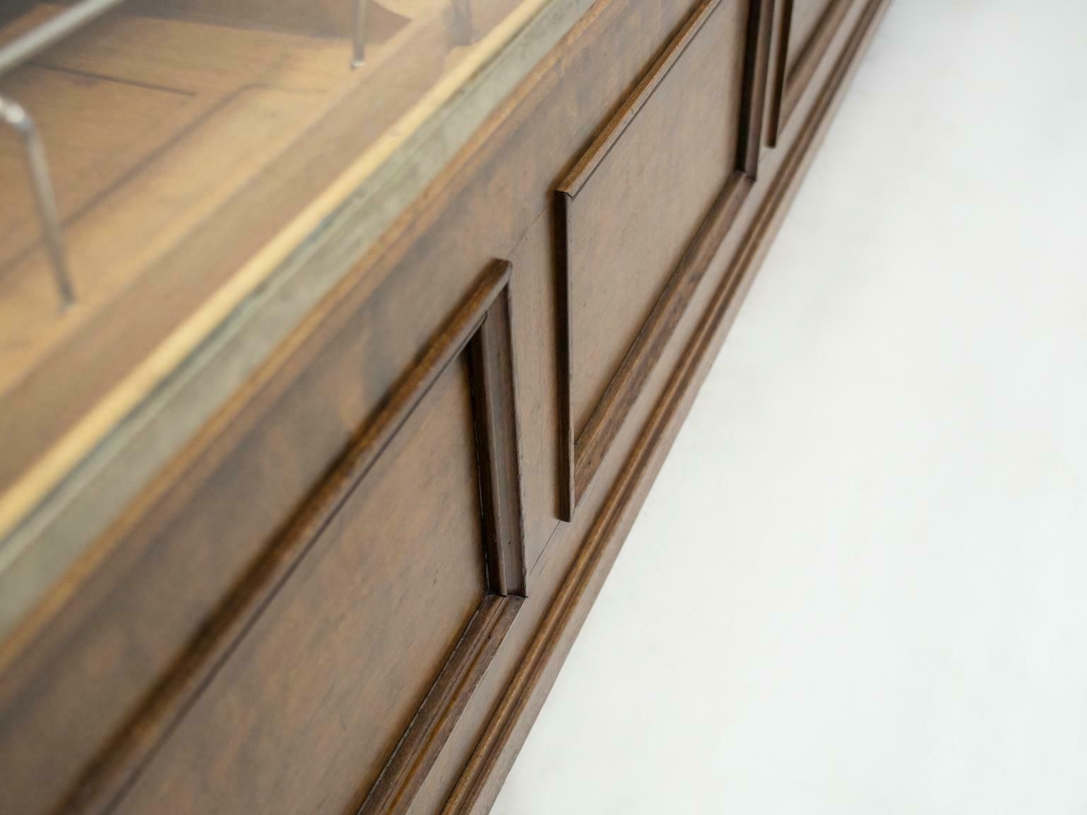 photo buy Shop Counter Of Birch And Oak Wood With Twenty Drawers, 1940's