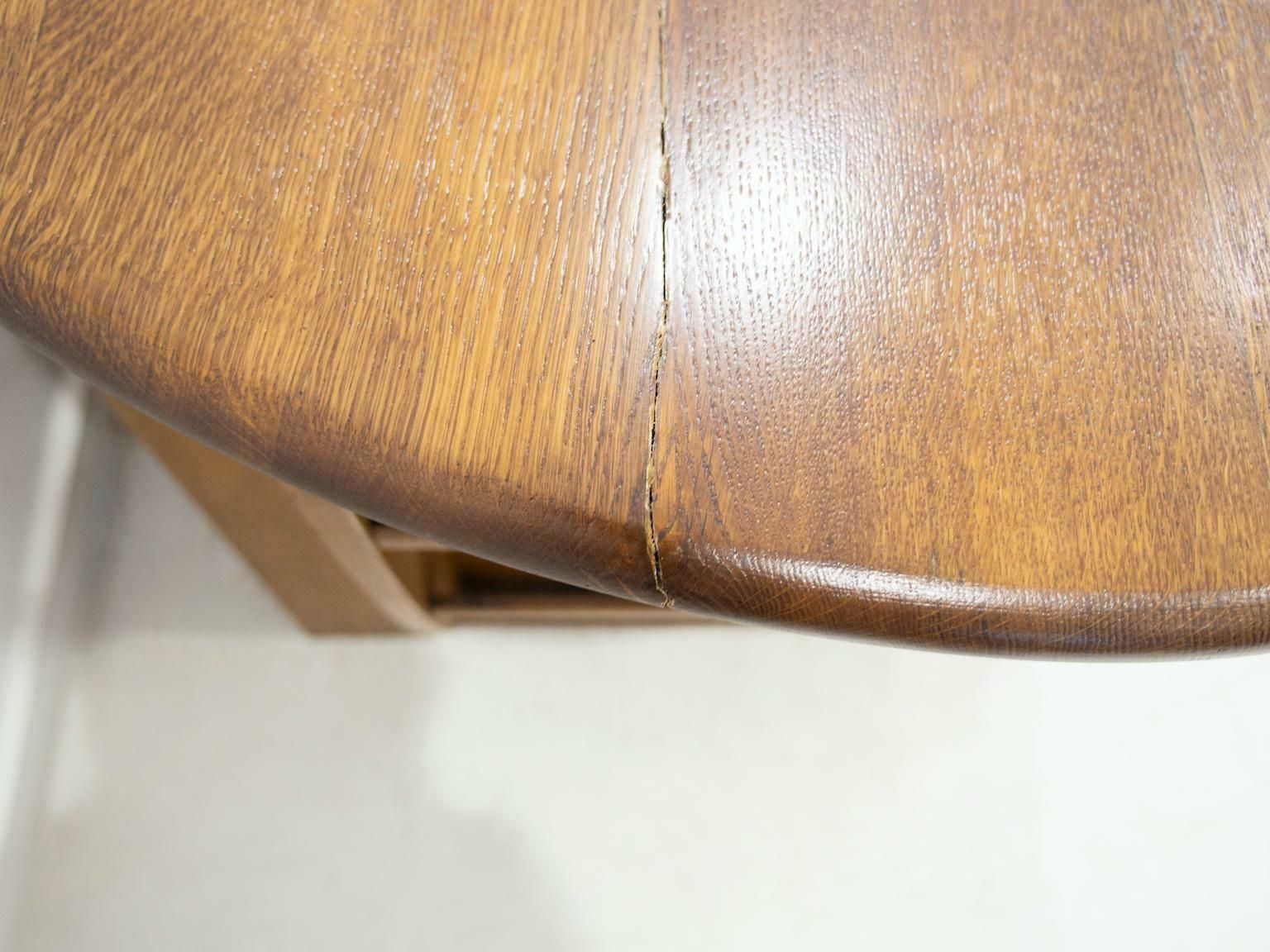 4703.0 Swedish Art Nouveau Style Oak Writing Desk photo
