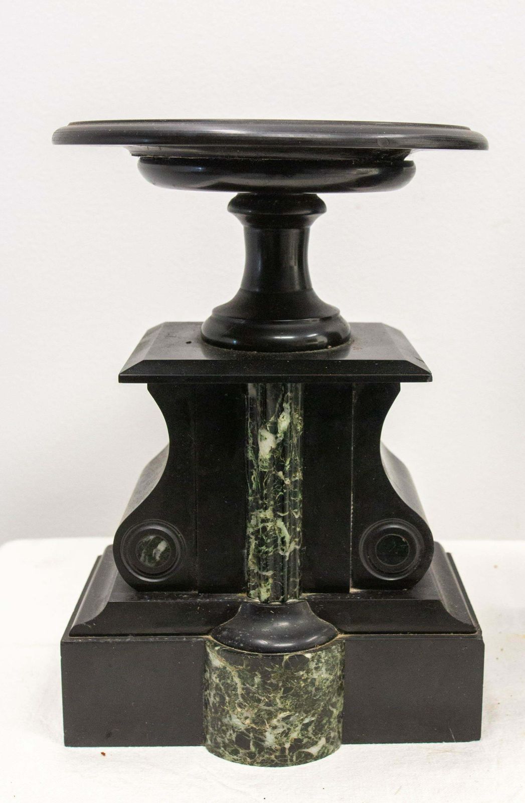 Antique French Bronze & Marble Three Piece Mantel Set Clock Napoleon III photo furniture