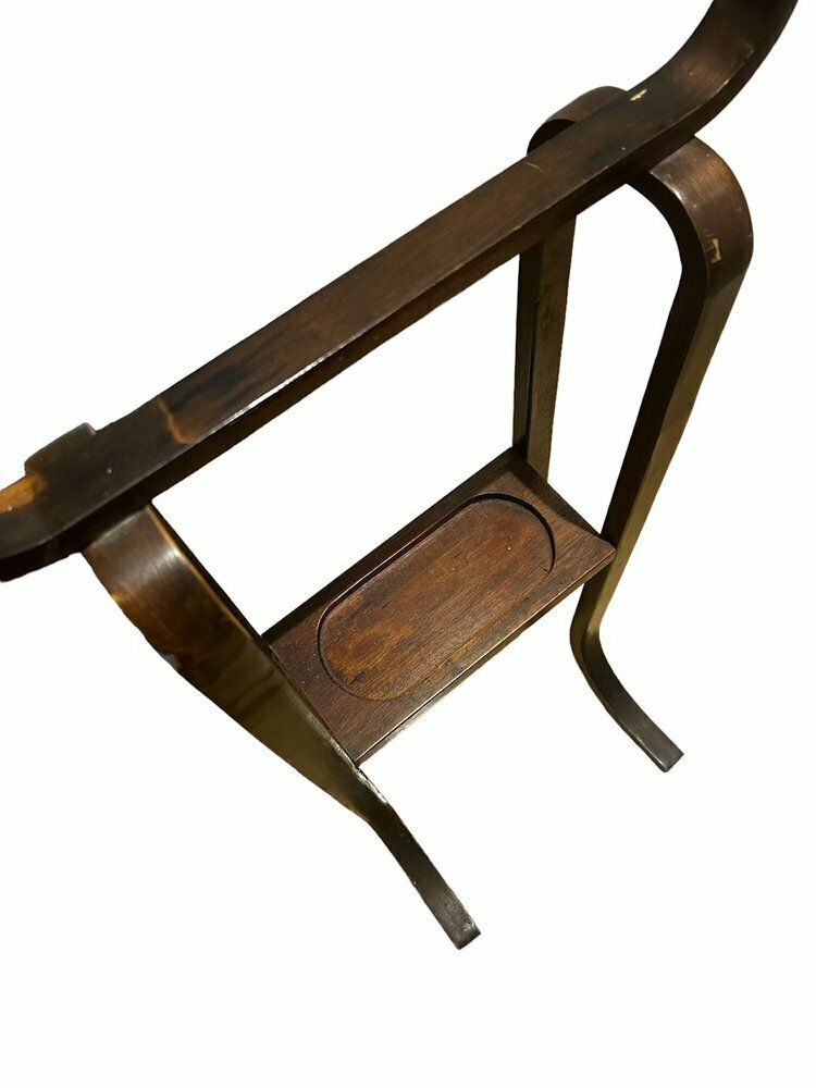 Figurative Curved Wood Valet Attributed To Alvar Aalto, 1960s photo vintage