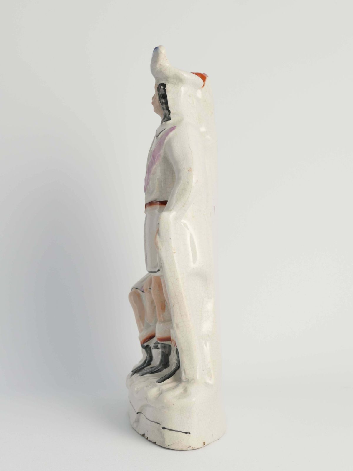 photo furniture Victorian Robin Hood And Little John Spill Vase By Staffordshire, England 1860’s