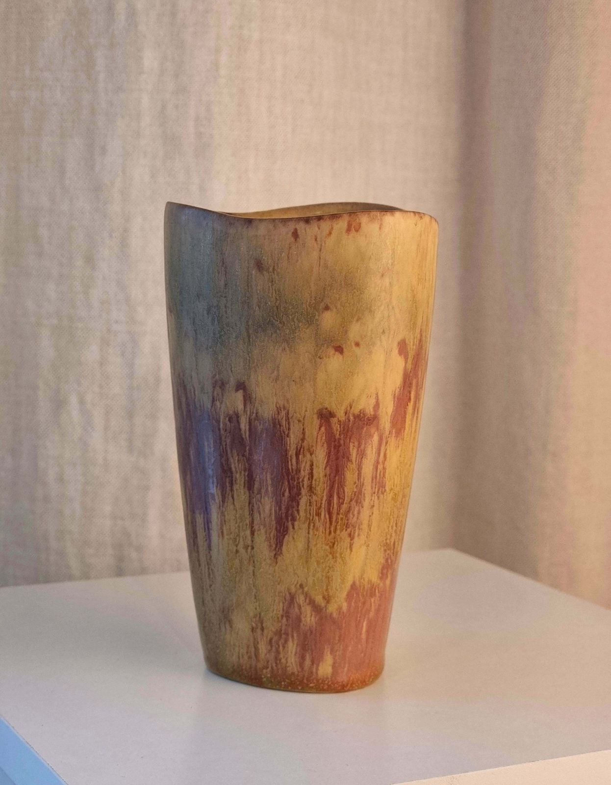 Gunnar Nylund, Stoneware Vase, Rörstrand, Scandinavian Modern / Midcentury photo furniture
