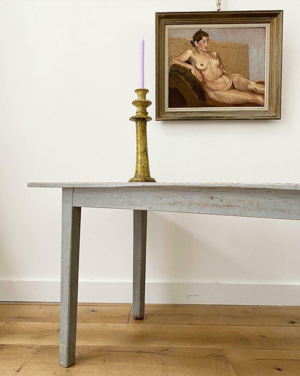 Early 20th Century French Farmhouse Table photo furniture