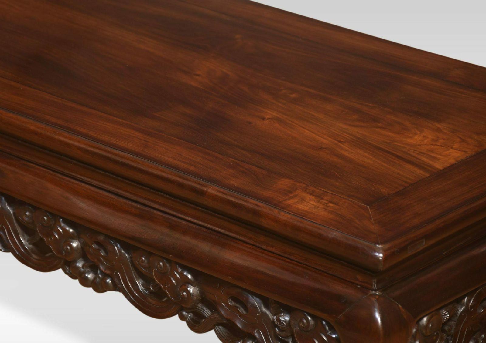 Pair Of Chinese Hardwood Low Coffee Tables photo furniture