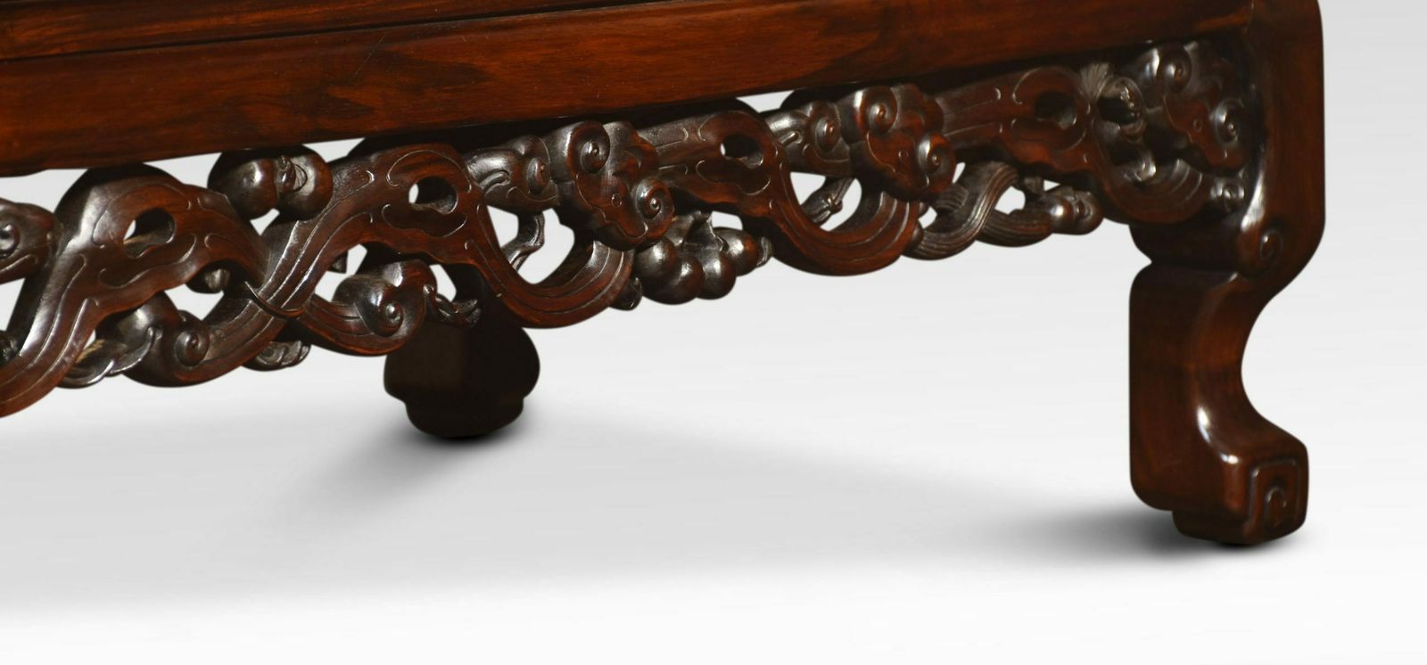 Pair Of Chinese Hardwood Low Coffee Tables photo 3420.0
