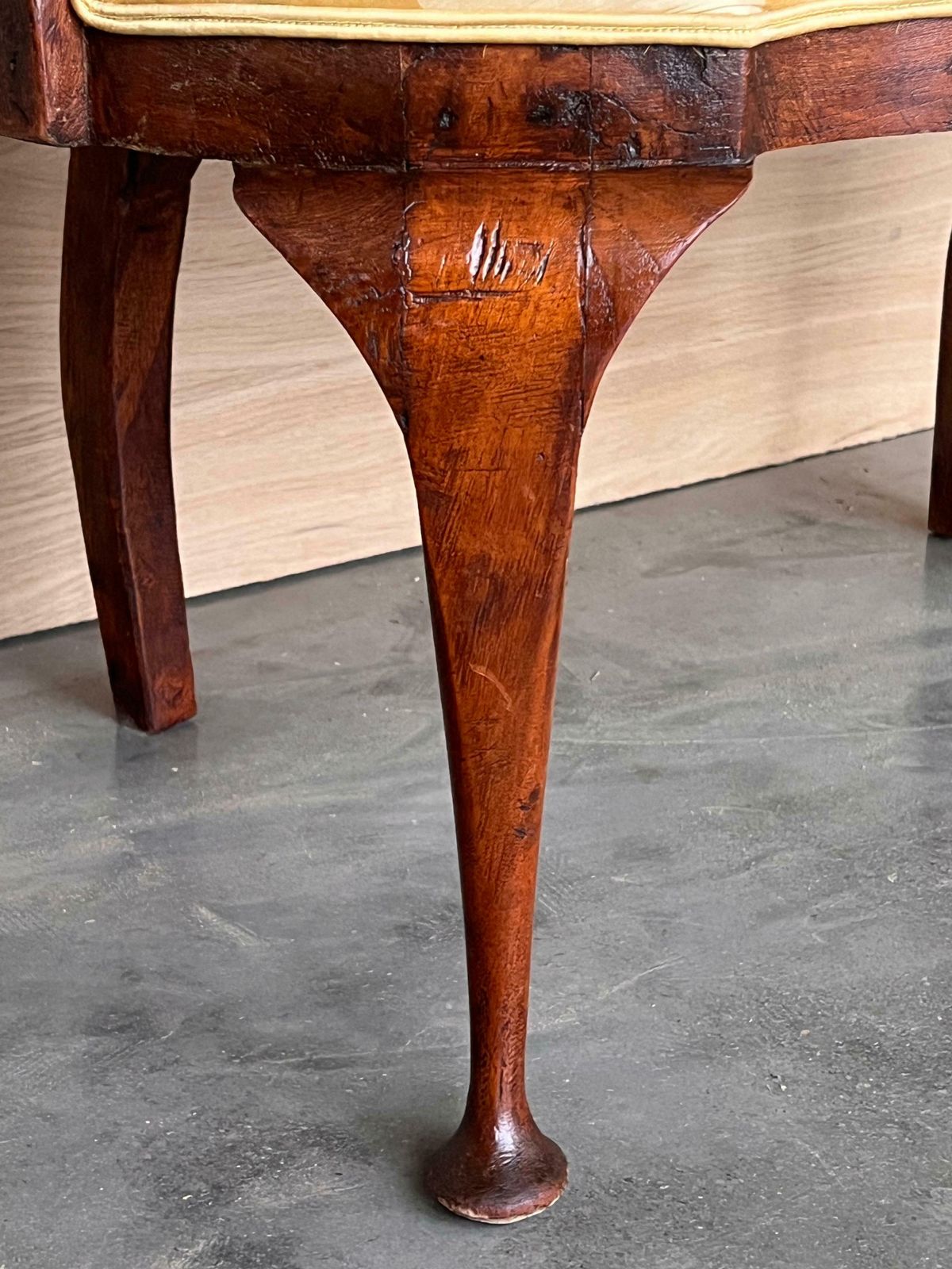 Pair Of Art Nouveau Large Armchairs In Walnut photo vintage