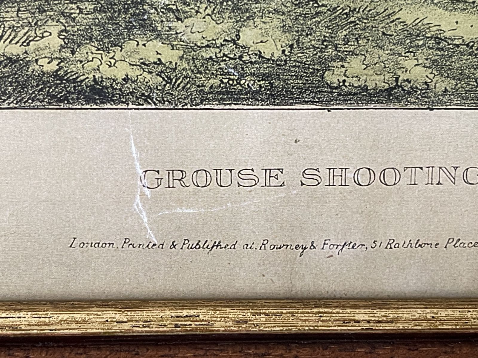 photo furniture Henry Alken Full Set Of Lithographs From His May 1822 'Four Sporting Subjects' Series