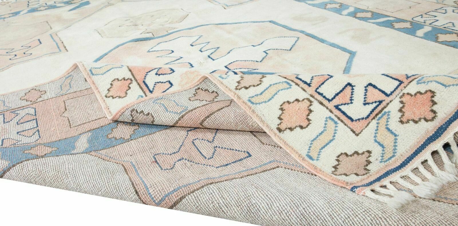 6.7x9.7 Ft Handmade Turkish Rug For Bedroom, Living Room, Dining Room & Kitchen photo for sale
