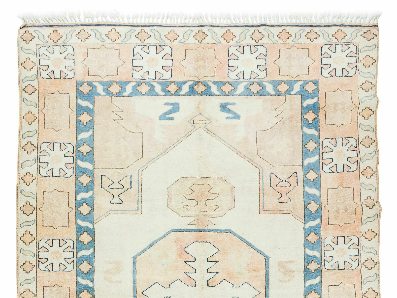 6.7x9.7 Ft Handmade Turkish Rug For Bedroom, Living Room, Dining Room & Kitchen photo Textiles