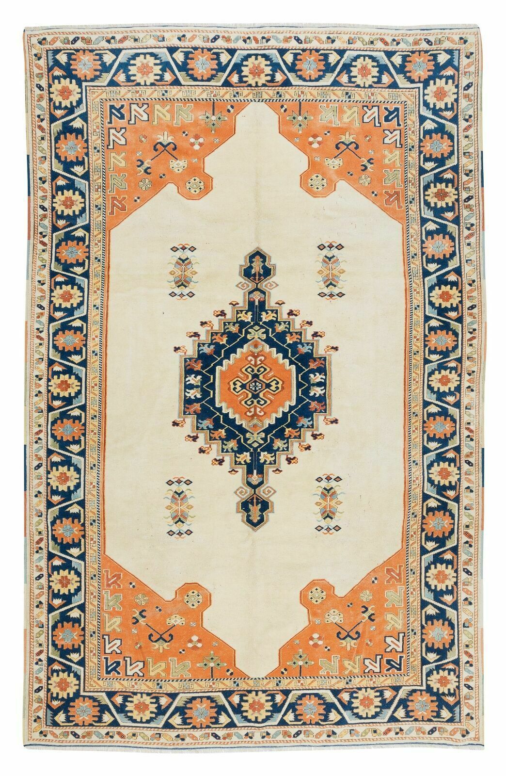 Handmade Turkish Rug For Bedroom, Living Room, Dining Room & Kitchen