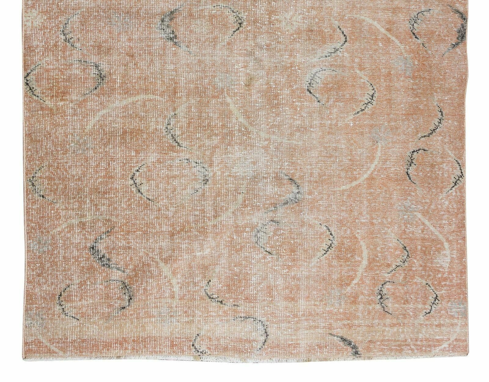 5.6x8.7 Ft Mid Century Modern Handmade Turkish Rug Designed By Zeki Muren photo 806.0