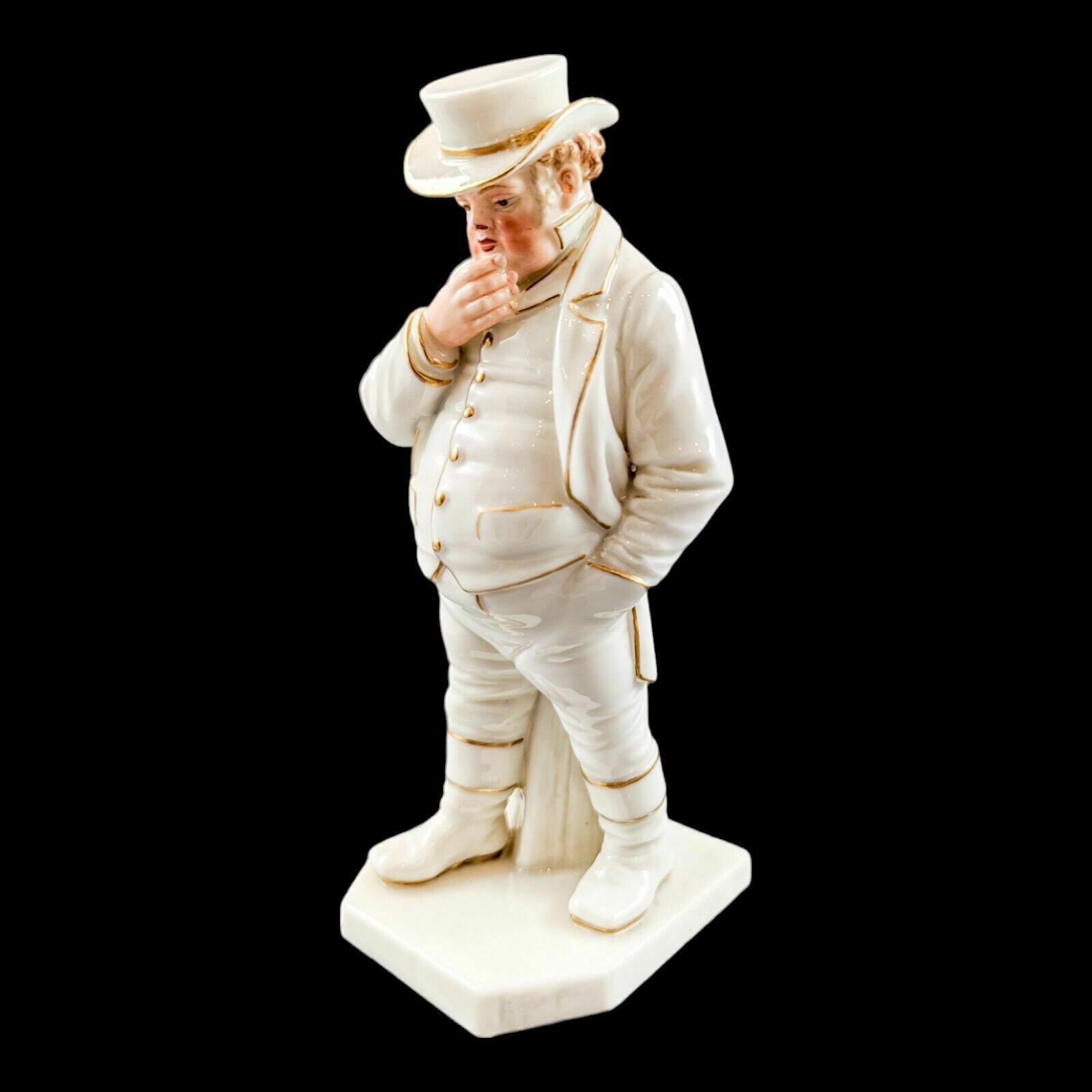 Royal Worcester Figure Of John Bull, The Englishman,1883 photo furniture