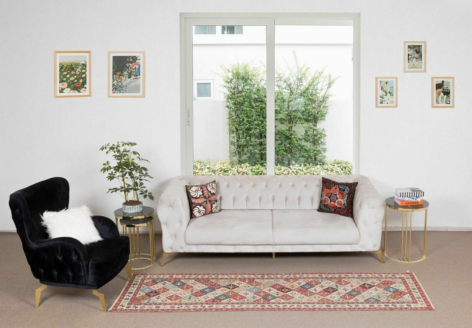 2.6x9.3 Ft Hallway Runner Rug From Turkey, 20th Century Handmade Corridor Carpet photo furniture