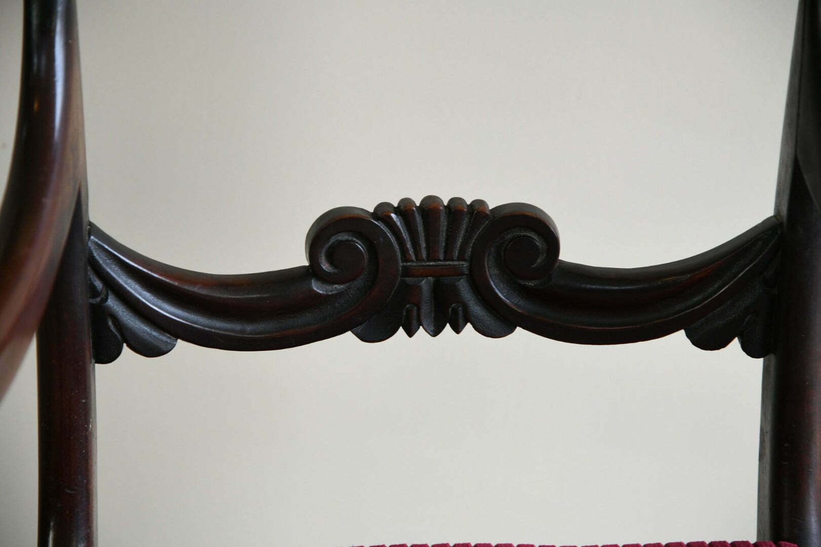 19th Century Mahogany Carver Chair photo vinterior