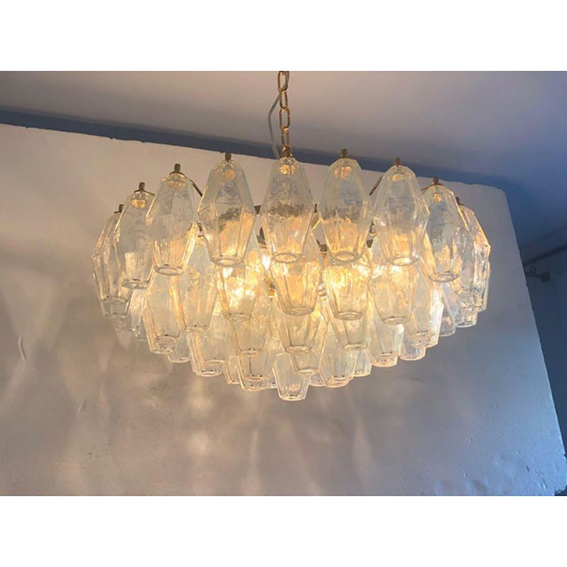 photo furniture Murano Glass Sputnik Chandelier Poliedro Mazzega Zuccheri Venini Barovier Style
