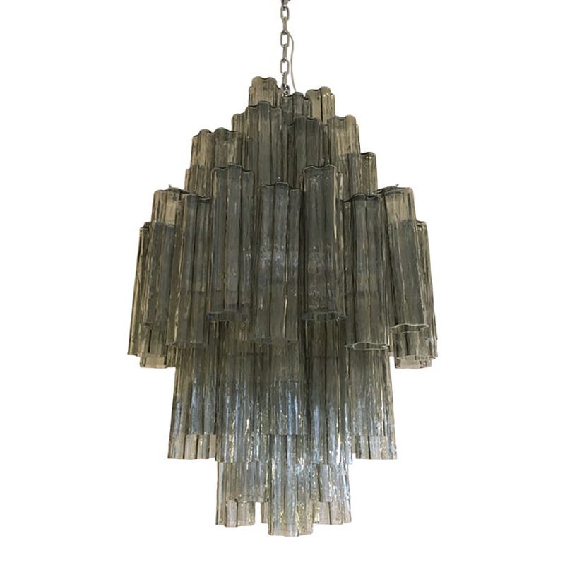 photo furniture Contemporary Modern "Tronco" Murano Glass Sputnik Chandelier Venini Style