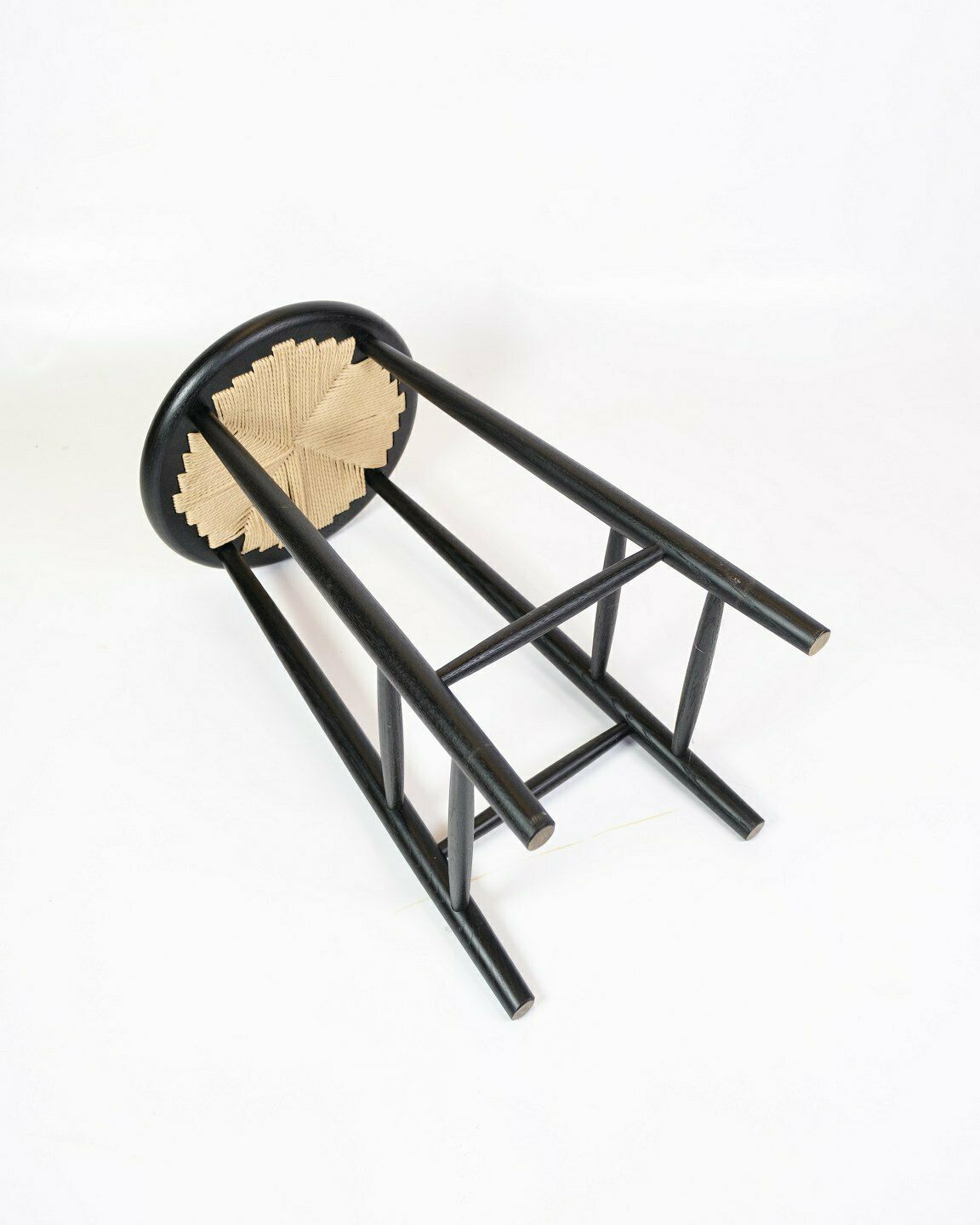 Bar Chair Model J165b In Black Lacquered Wood  By Jørgen Bækmark  For Fdb Furniture photo vinterior