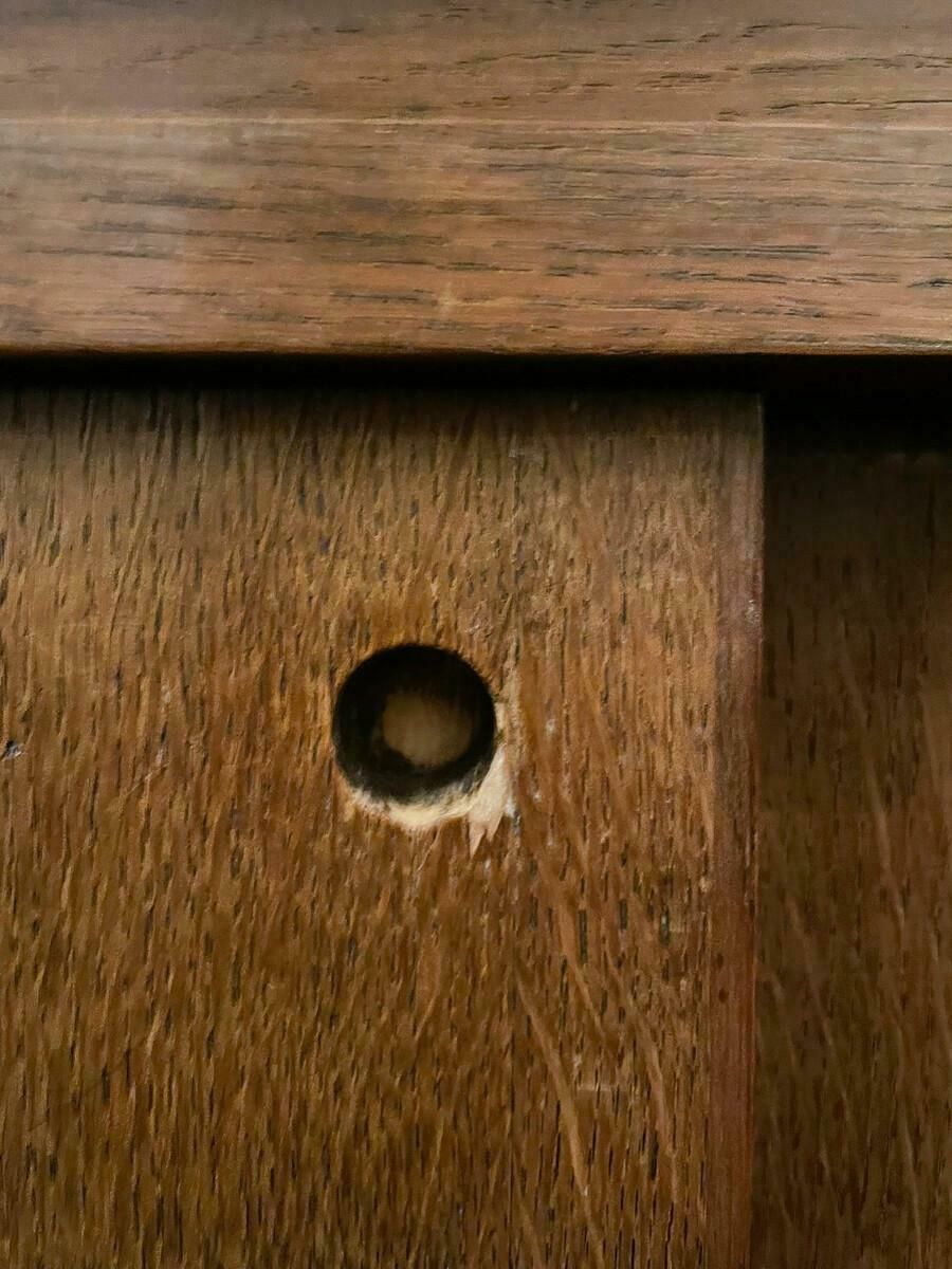 Mid Century Modern Wooden Secretary By Emiel Veranneman, 1950s photo Furniture