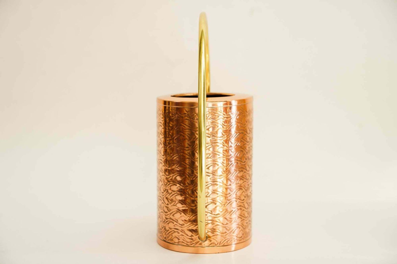 Copper And Brass Watering Can, Circa 1960s photo buy