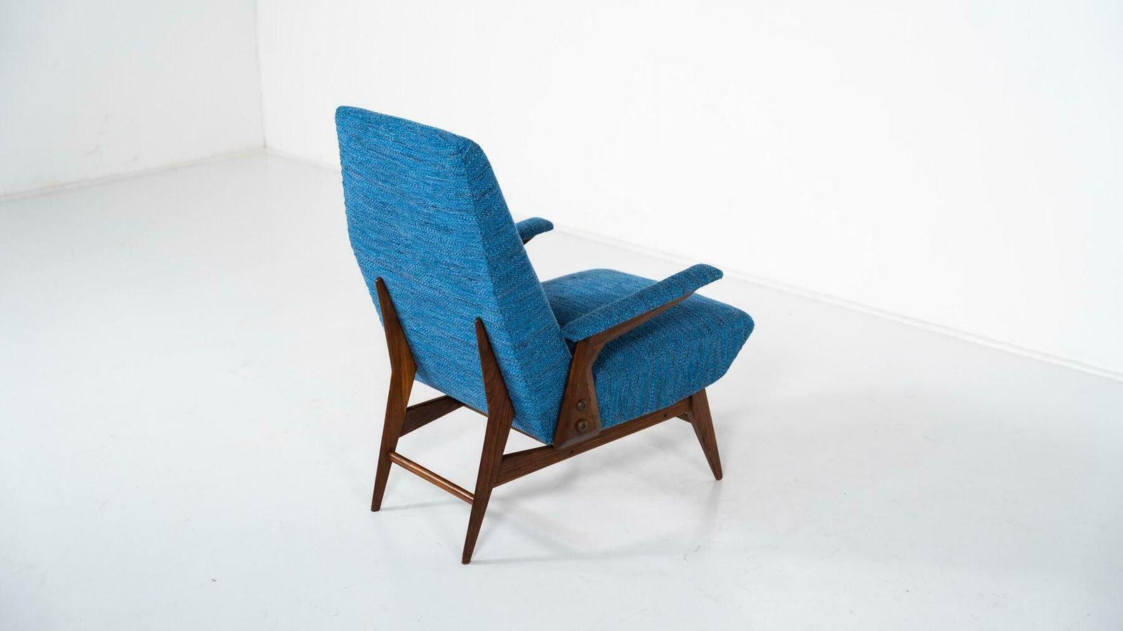 Mid Century Modern Pair Of Armchairs By Vittorio Dassi, Italy, 1960s photo vintage