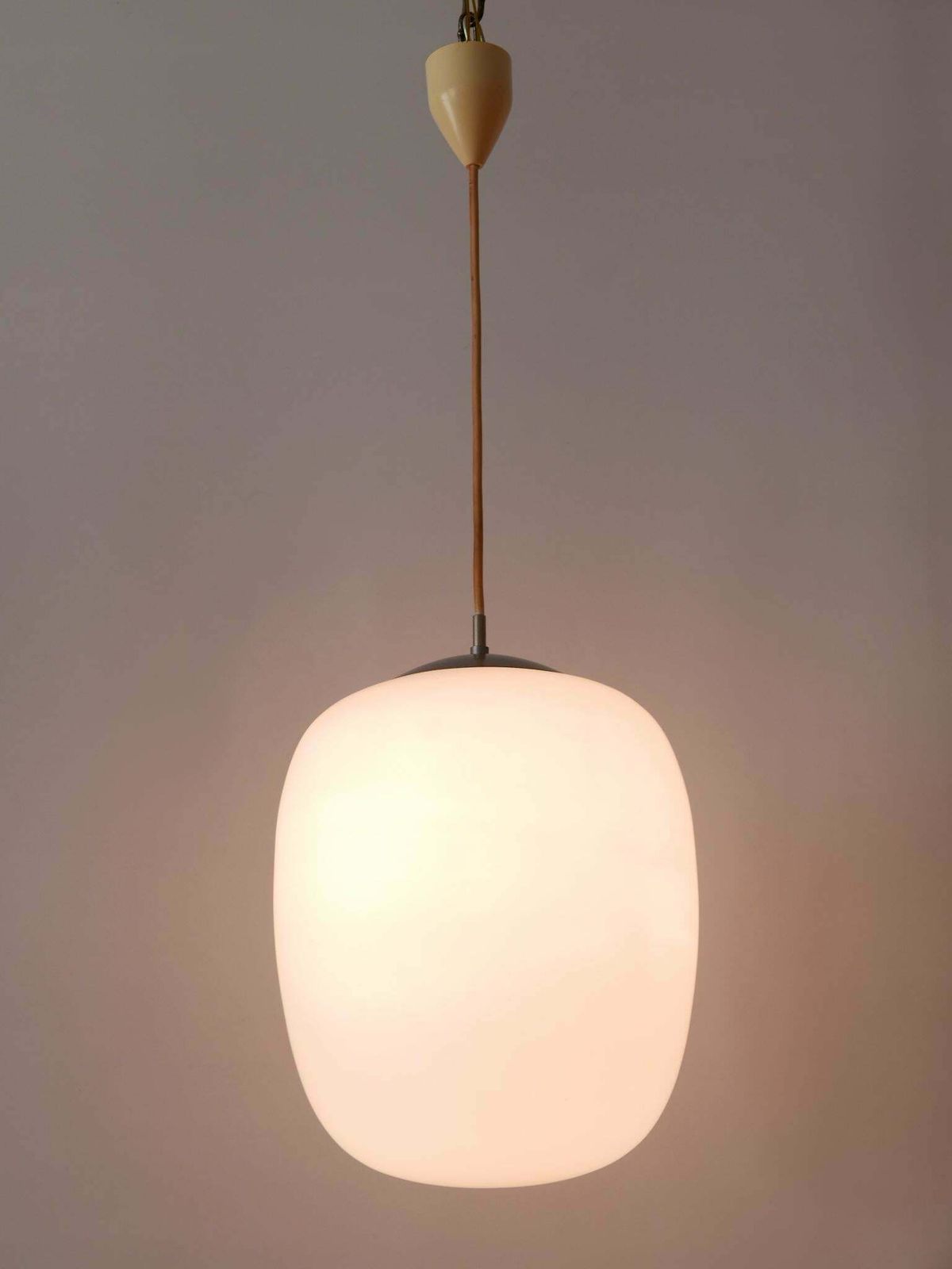 1 Of 2 Pendant Lamp Düren By Wilhelm Wagenfeld For Peill & Putzler Germany 1950s photo buy