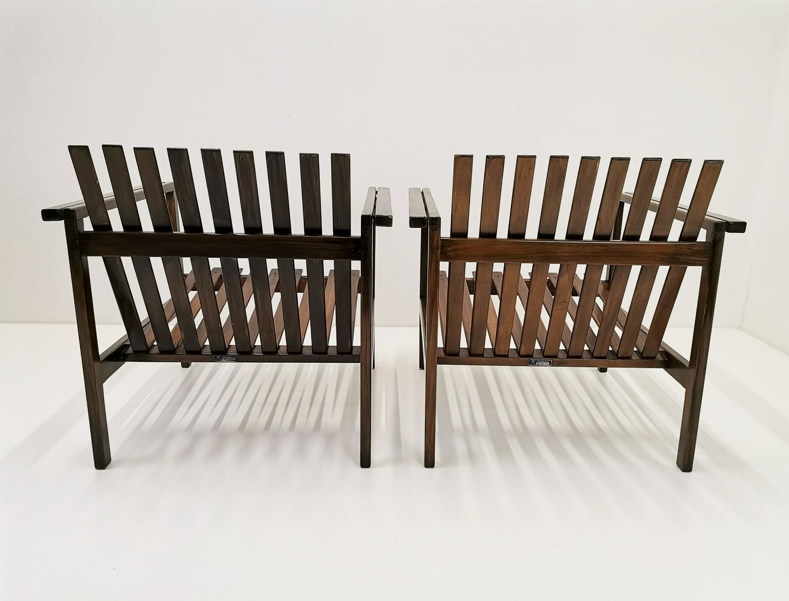 1 Of 2 Vintage Wooden Lounge Chairs Designed By Niko Kralj / Industrial Design From 70s Yugoslavia / Mid Century Modern Armchair photo 620.0