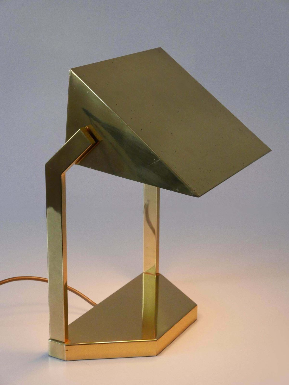 Mid Century Desk Light Or Table Lamp By Vereinigte Werkstätten Germany 1960s photo furniture