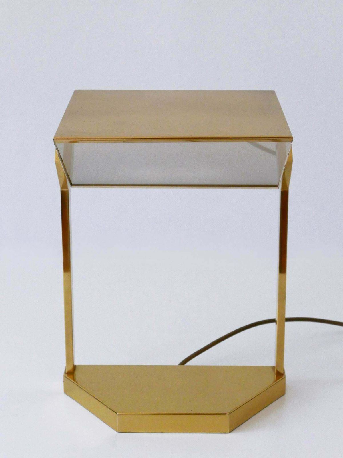 Lighting Mid Century Desk Light Or Table Lamp By Vereinigte Werkstätten Germany 1960s photo