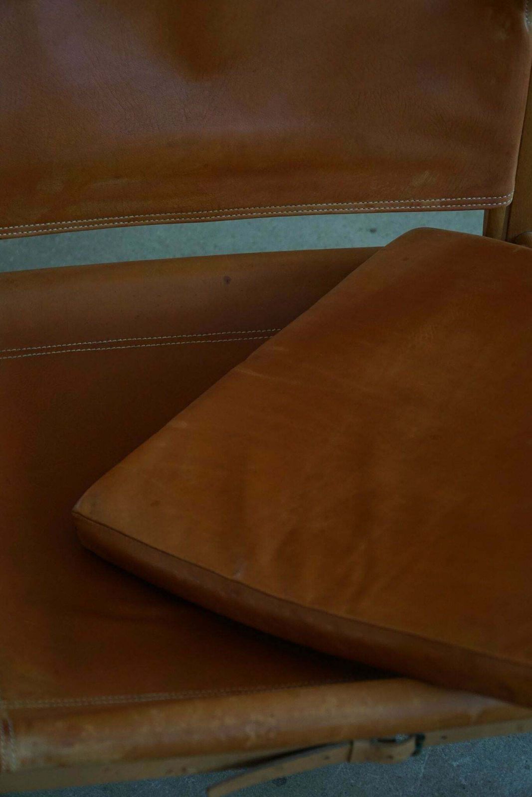 Kaare Klint A Pair Of Safari Chairs In Ash And Leather Rud Rasmussen 1960s photo buy
