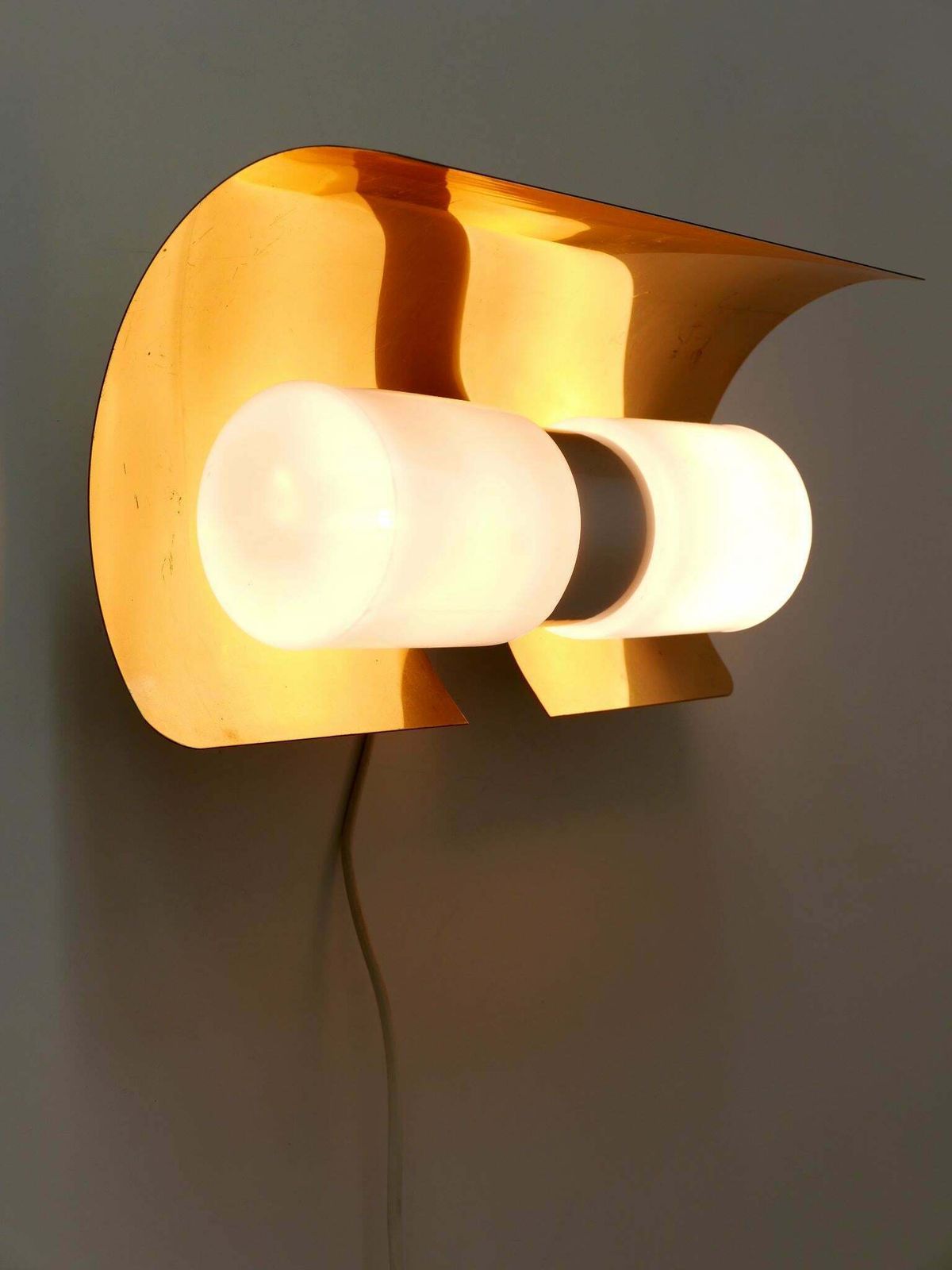photo vinterior Rare Mid Century Modern Sconce By Hans Agne Jakobsson For Ab Markaryd 1950s