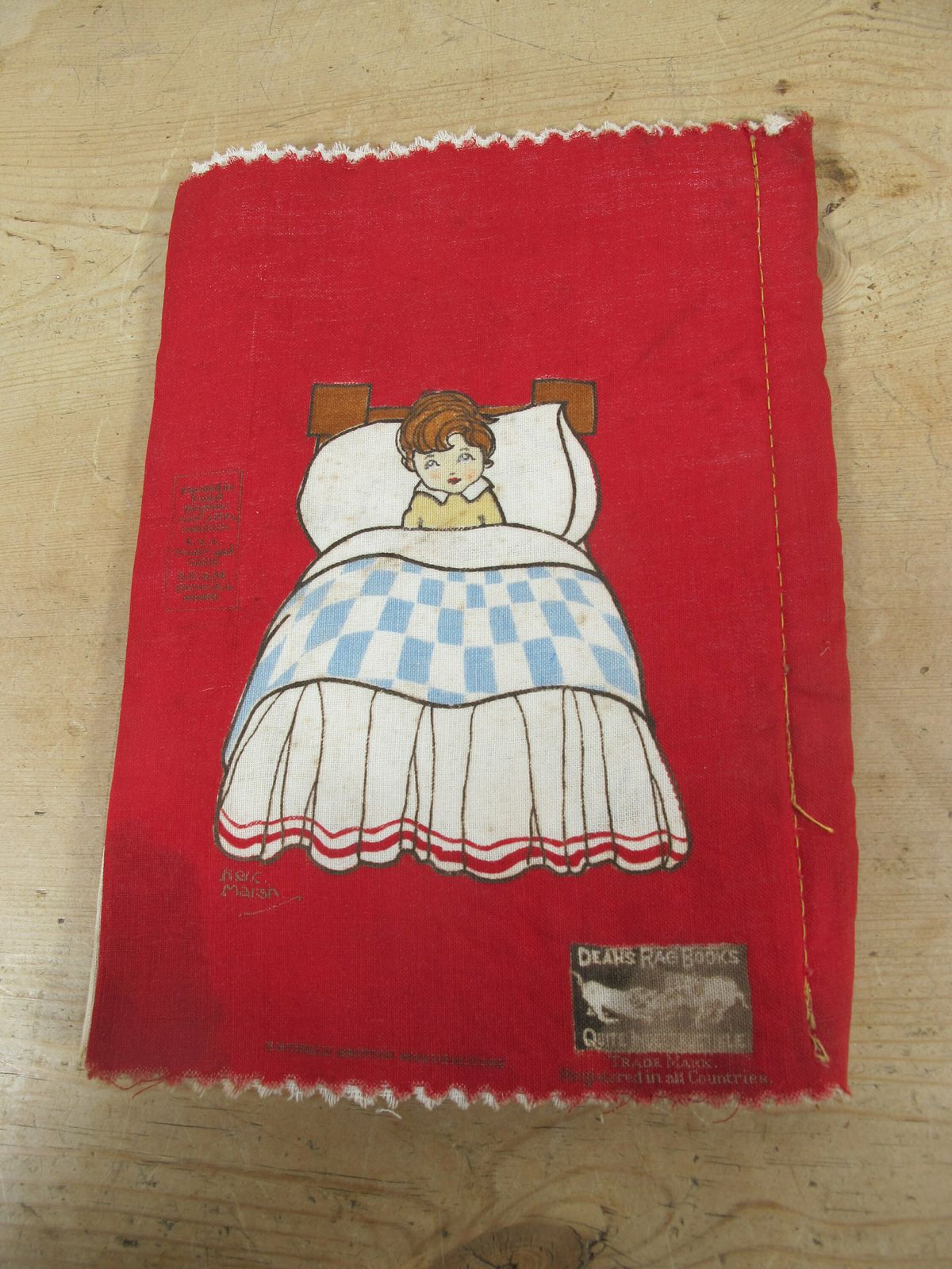 photo furniture Antique Rag Book Baby's Diary. Deans Rag Books H G C Marsh. Circa 1912