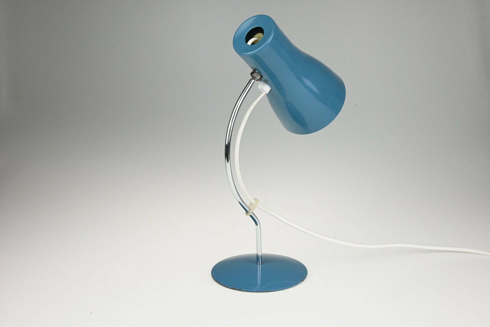 Industrial Desk Lamp, Industrial Lamp, Architect Lamp, Desk Lamp, Mid Century Lamp, Mid Century Lighting, Mid Century Light, Hurka, Napako photo for sale